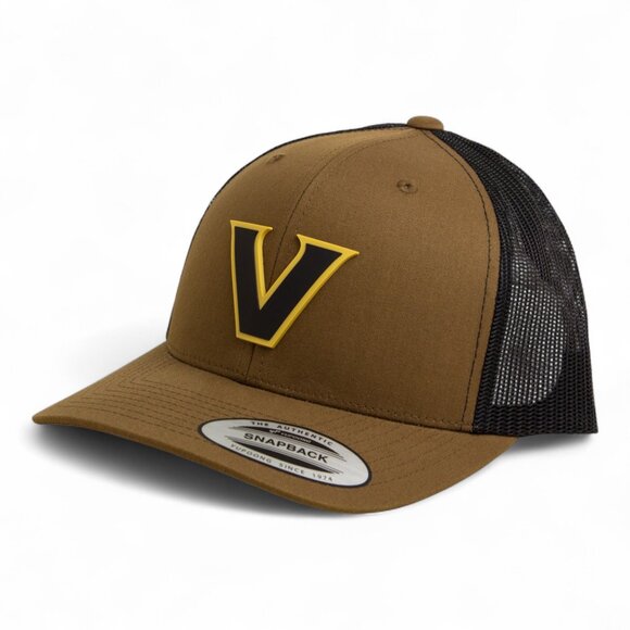 Vanderbilt Commodores Black YP Snapback Hat- Coyote/ Black - Picture 2 of 3
